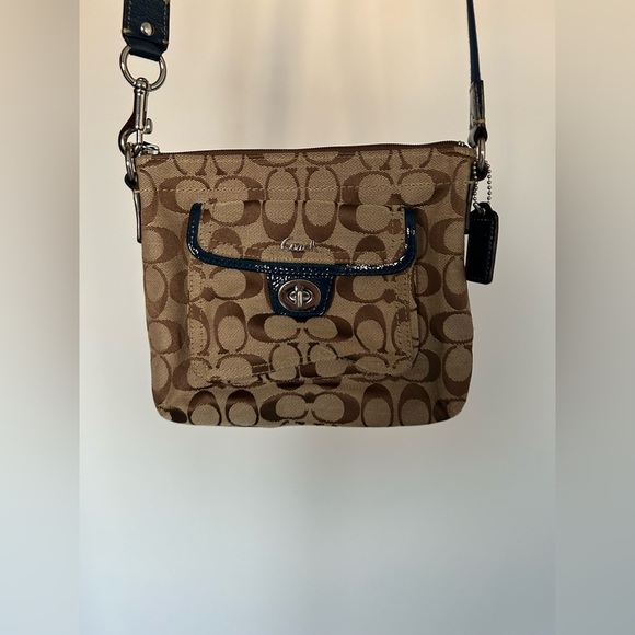 Coach Handbags - Coach Brown and Black Crossbody Bag